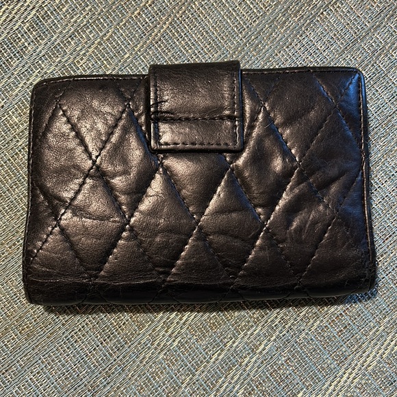 ‘CC’—BLACK LEATHER WALLET - Picture 2 of 6